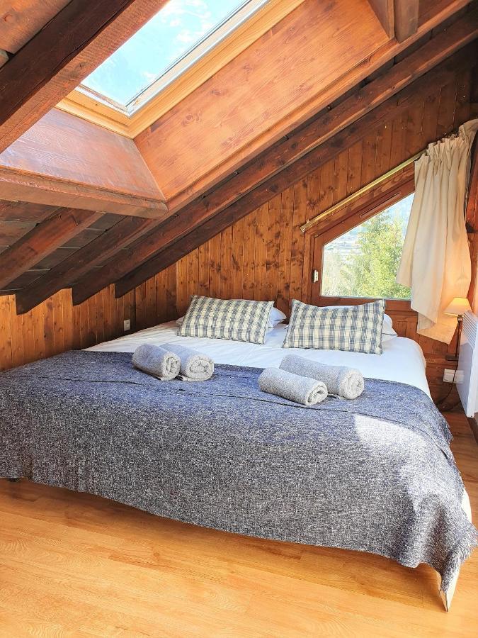 "Chalet Bobo" Cosy & Magnifique Vue Chx Sud Chamonix Bagian luar foto