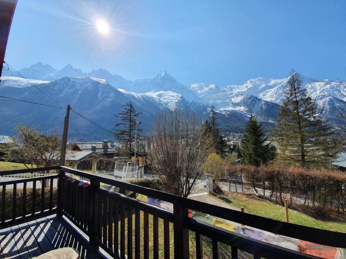 "Chalet Bobo" Cosy & Magnifique Vue Chx Sud Chamonix Bagian luar foto