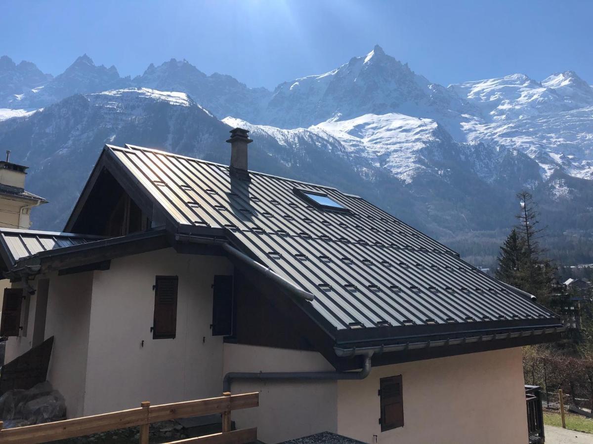 "Chalet Bobo" Cosy & Magnifique Vue Chx Sud Chamonix Bagian luar foto