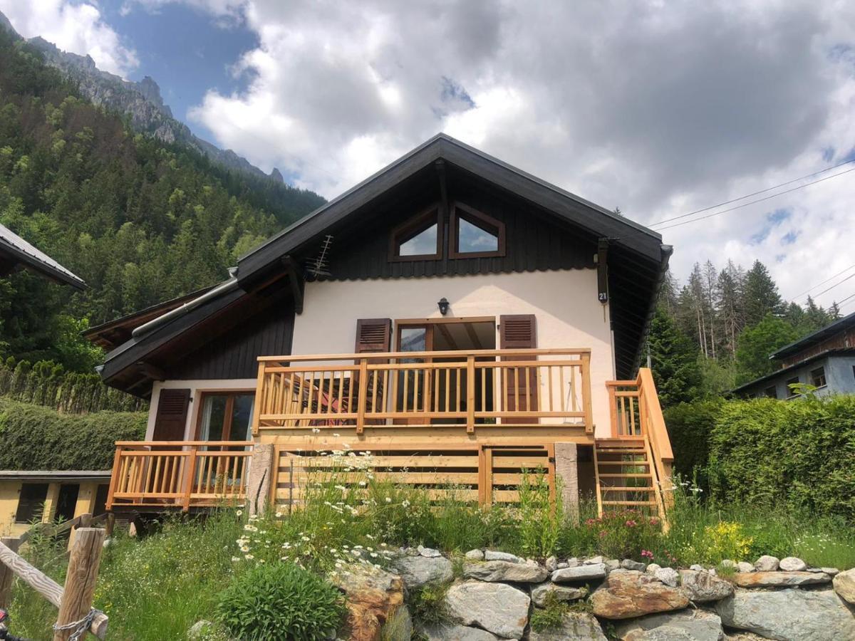 "Chalet Bobo" Cosy & Magnifique Vue Chx Sud Chamonix Bagian luar foto