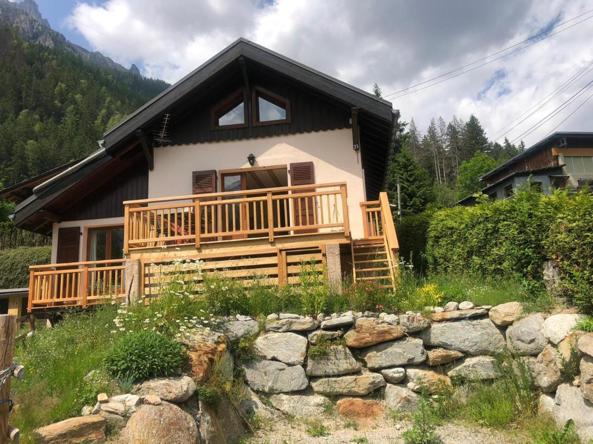 "Chalet Bobo" Cosy & Magnifique Vue Chx Sud Chamonix Bagian luar foto