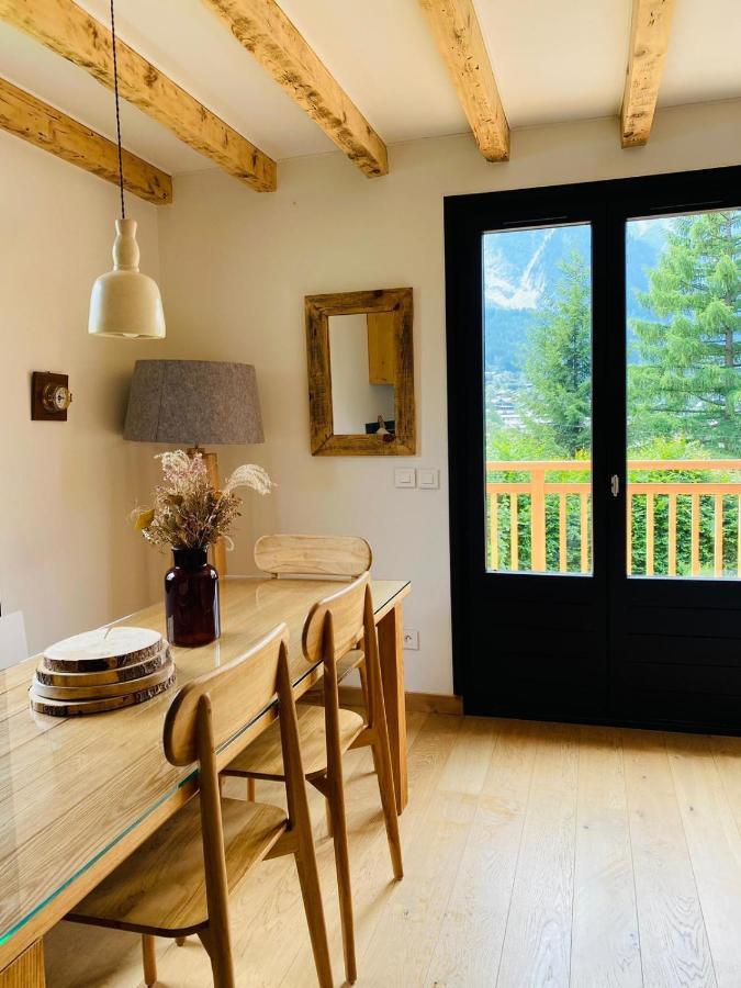 "Chalet Bobo" Cosy & Magnifique Vue Chx Sud Chamonix Bagian luar foto