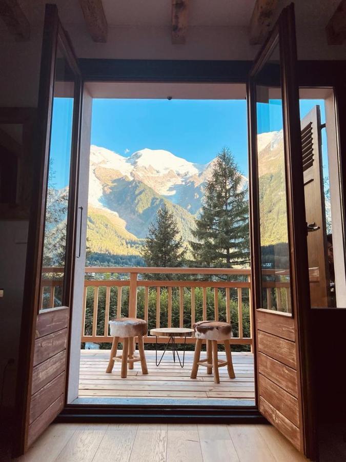 "Chalet Bobo" Cosy & Magnifique Vue Chx Sud Chamonix Bagian luar foto